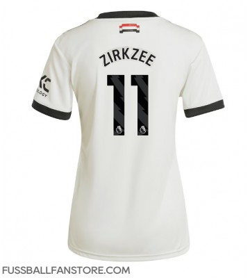 Manchester United Joshua Zirkzee #11 Replik 3rd trikot Damen 2024-25 Kurzarm